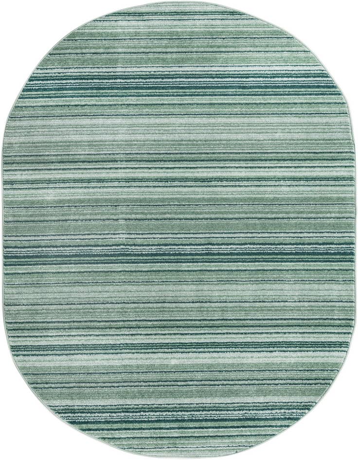 Detail image of 5' 3 x 8' Gemstone Oval Rug