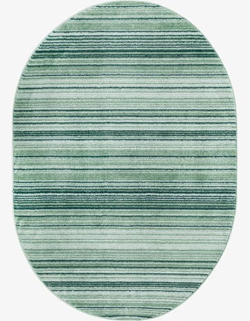 4' x 6' 3 Gemstone Oval Rug
