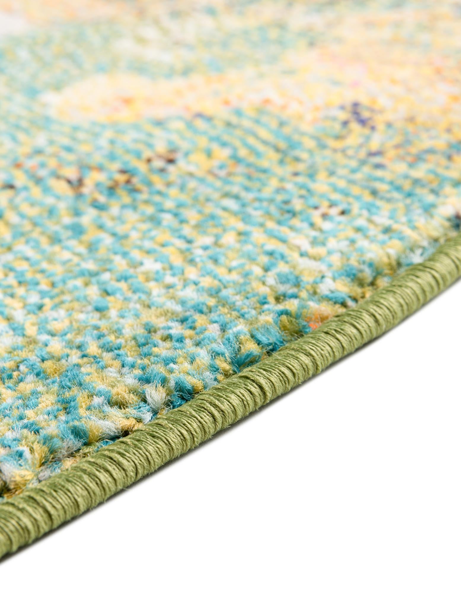 4' 1 x 6' 1 Washable Haerfest Oval Rug