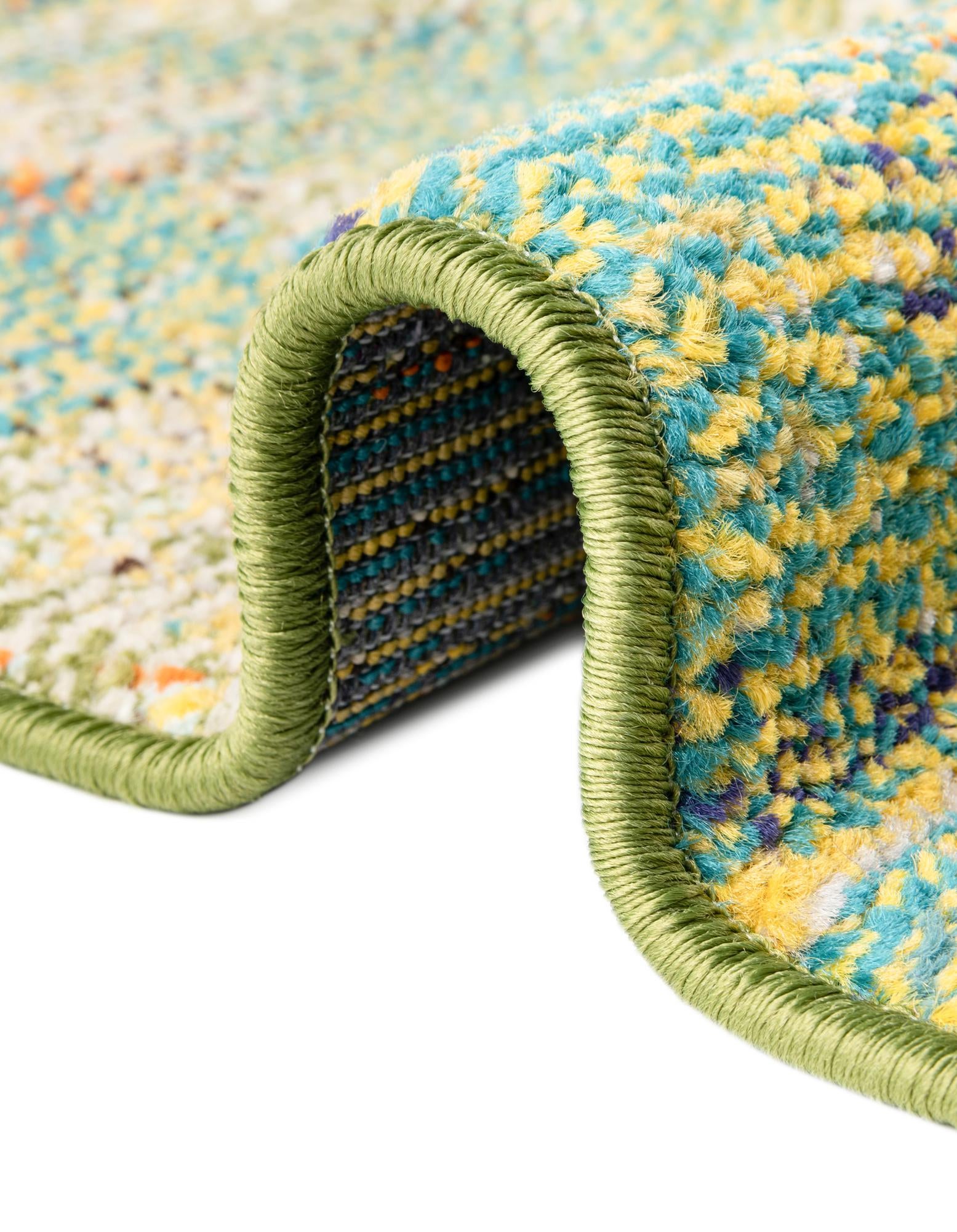 4' 1 x 6' 1 Washable Haerfest Oval Rug