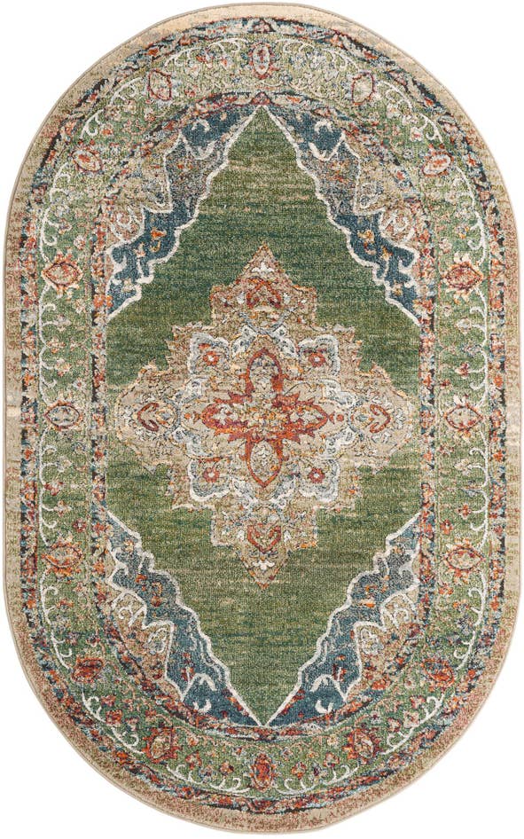 Detail image of 5' x 8' Isabella Oval Rug