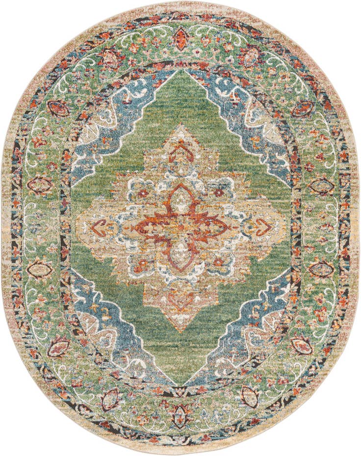 Detail image of 7' 10 x 10' Isabella Oval Rug