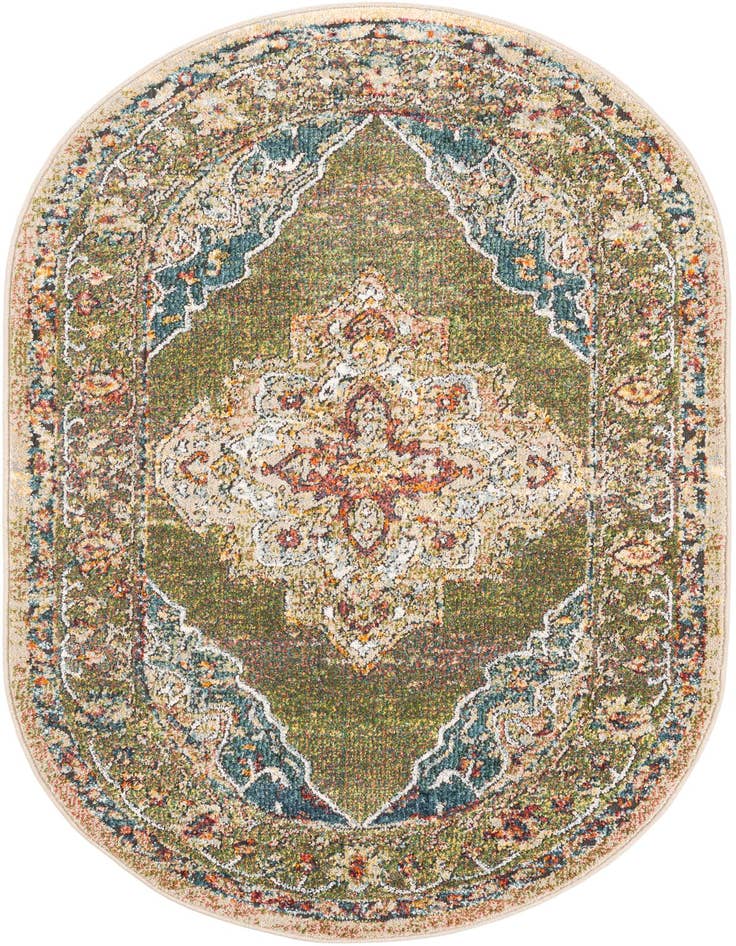 Detail image of 3' 3 x 5' 3 Isabella Oval Rug