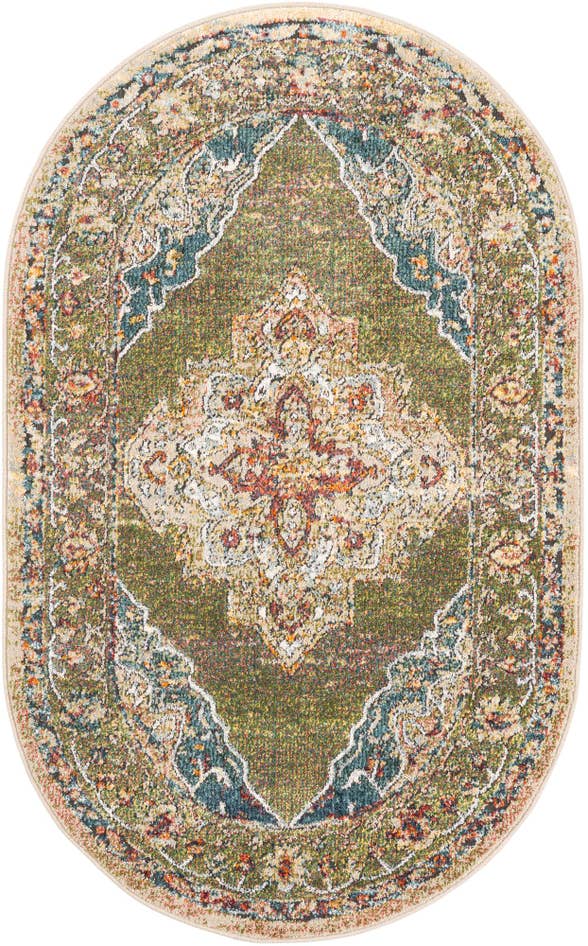 Detail image of 3' 3 x 5' 3 Isabella Oval Rug
