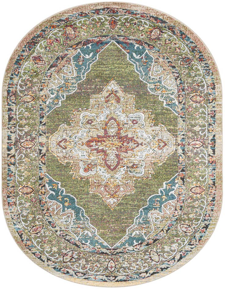 Detail image of 6' x 9' Isabella Oval Rug