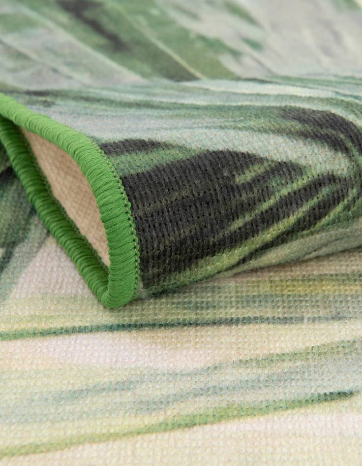 Detail image of 2' x 3' 1  Washable Jill Zarin Caribbean Indoor / Outdoor Oval Rug