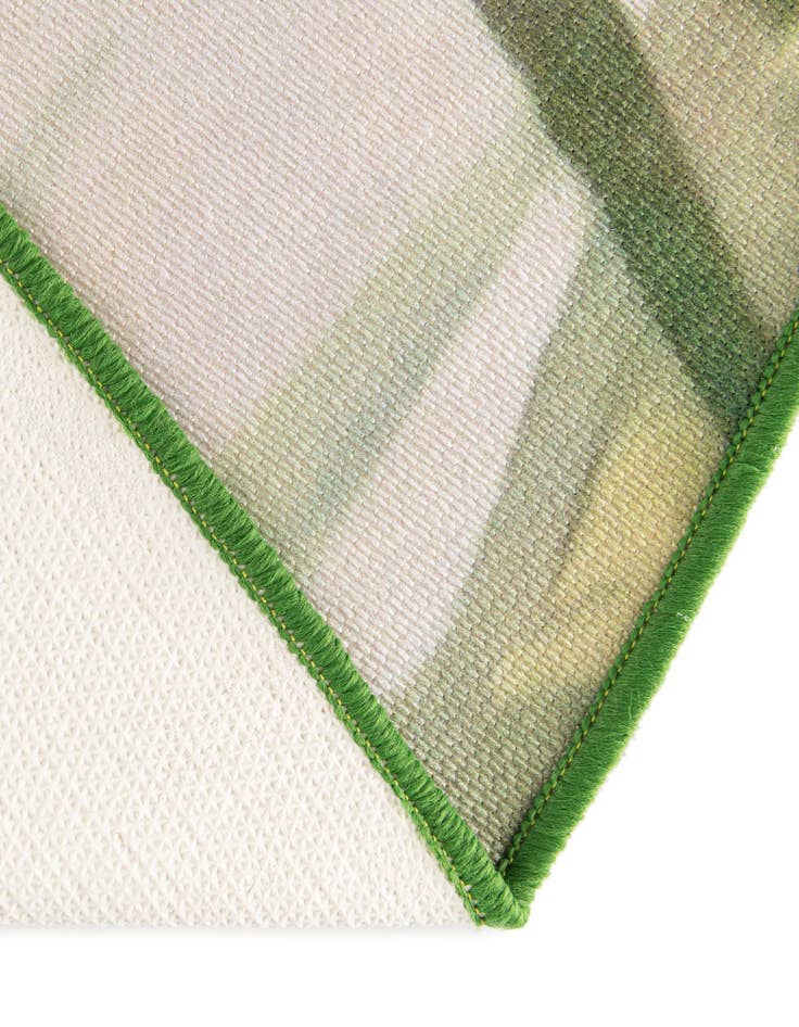 Detail image of 2' x 3' 1  Washable Jill Zarin Caribbean Indoor / Outdoor Oval Rug