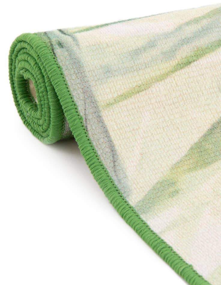 Detail image of 2' x 3' 1  Washable Jill Zarin Caribbean Indoor / Outdoor Oval Rug