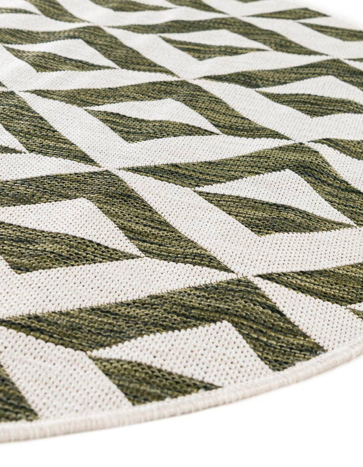Detail image of 5' 3 x 8' Easy-Clean Jill Zarin Napa Indoor / Outdoor Oval Rug