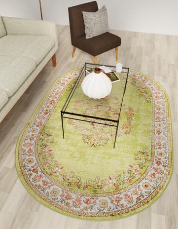6' 1 x 9' Lucerne Oval Rug