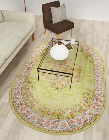 6' 1 x 9' Lucerne Oval Rug