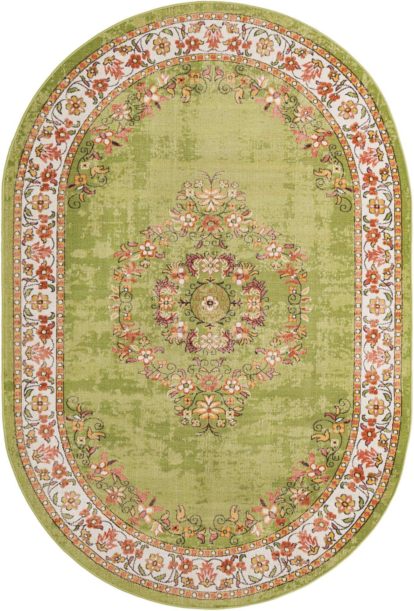 6' 1 x 9' Lucerne Oval Rug