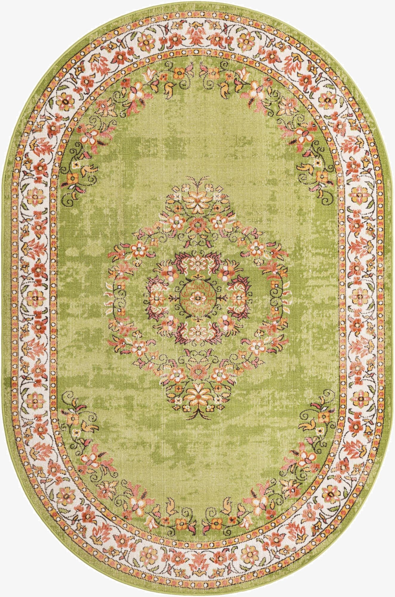 5' 3 x 8' Lucerne Oval Rug