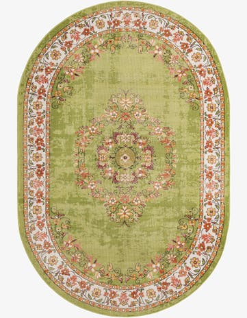 6' 1 x 9' Lucerne Oval Rug