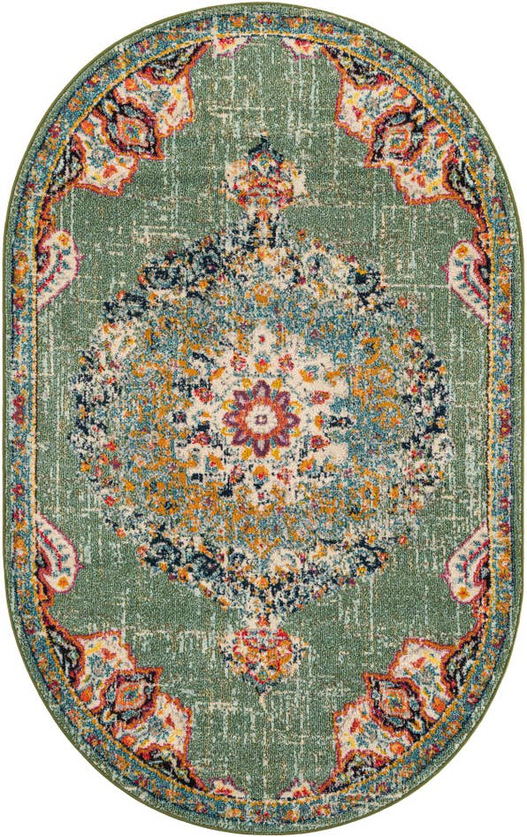 Detail image of 5' 3 x 8' Madeline Oval Rug
