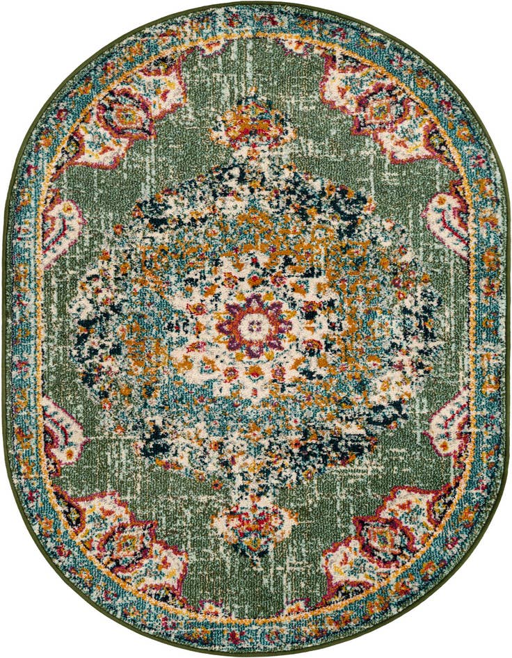 Detail image of 4' x 6' Madeline Oval Rug