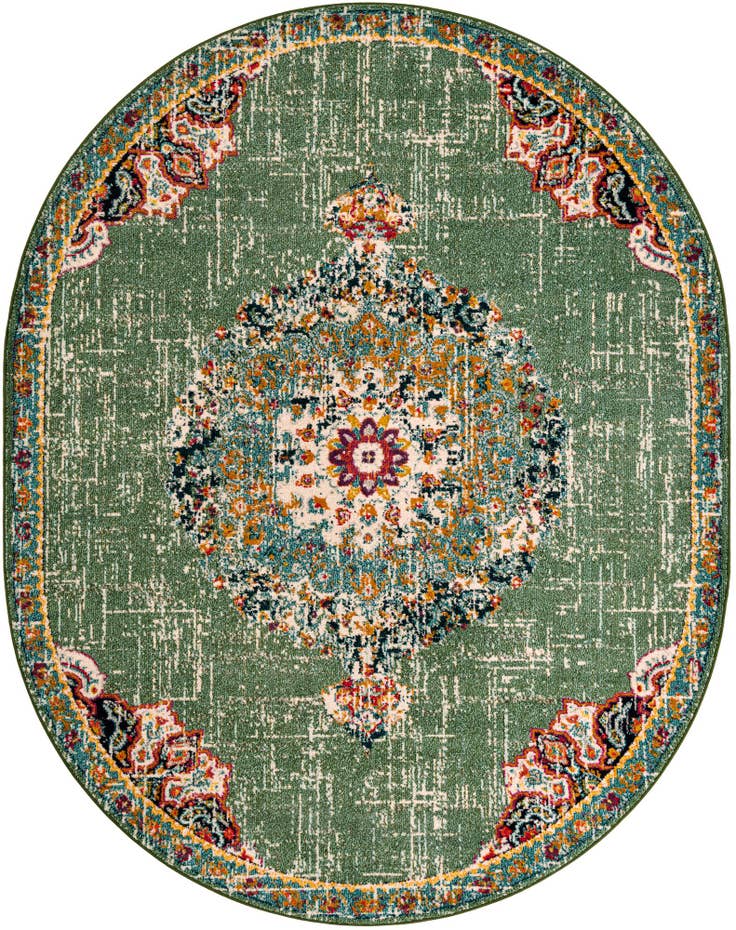 Detail image of 7' 10 x 10' Madeline Oval Rug