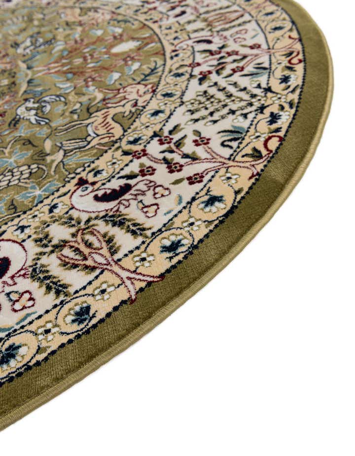 4' x 6' Nain Design Oval Rug