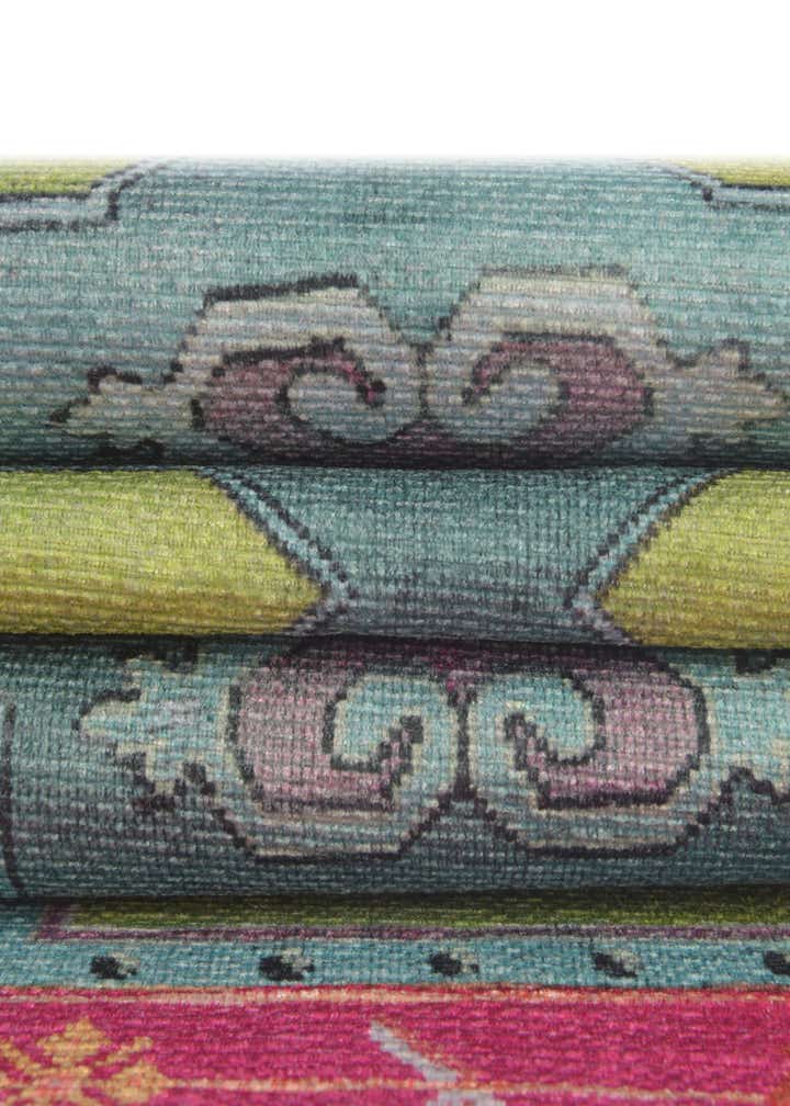 4' x 6' Washable Timeless Oval Rug