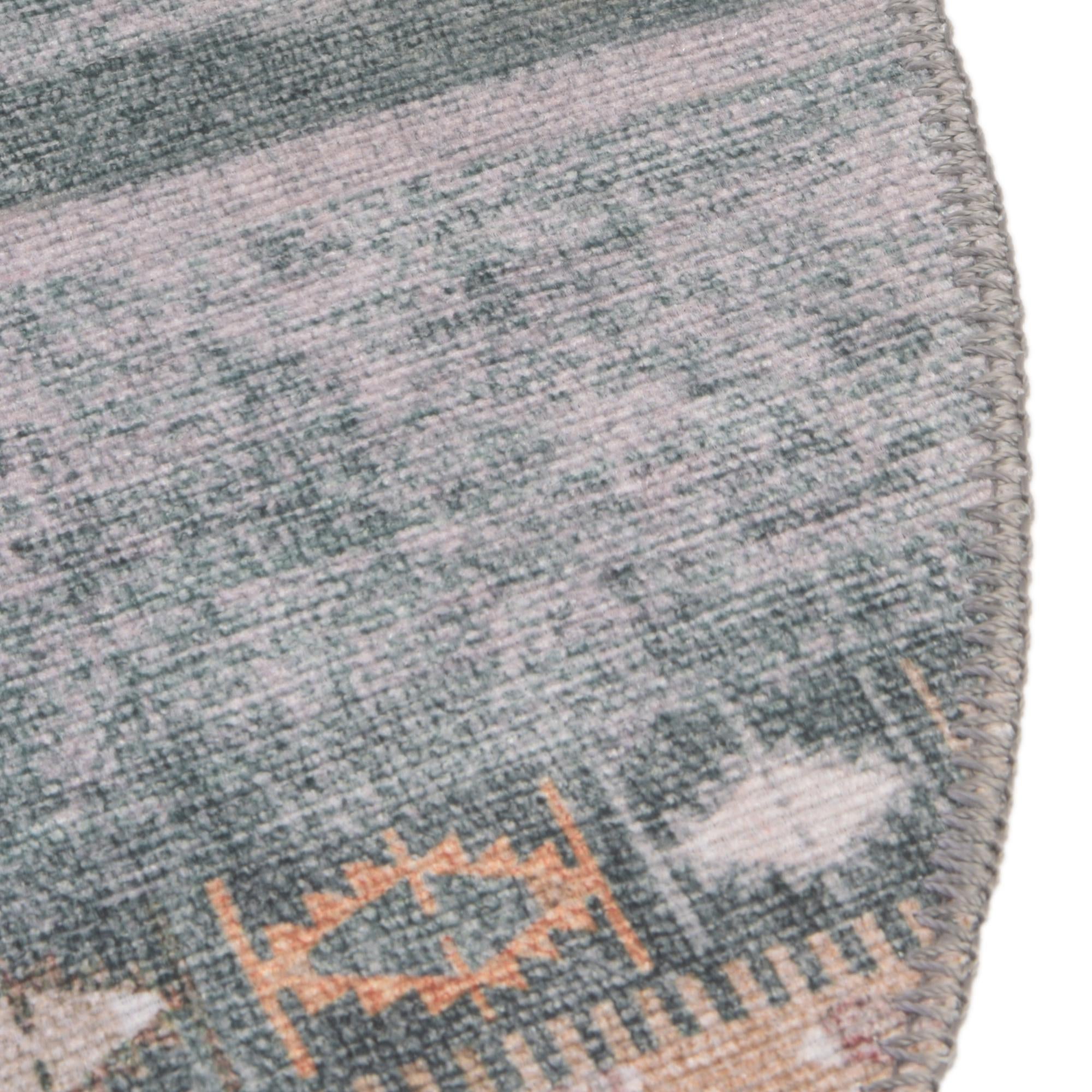2' x 3' Washable Timeless Oval Rug