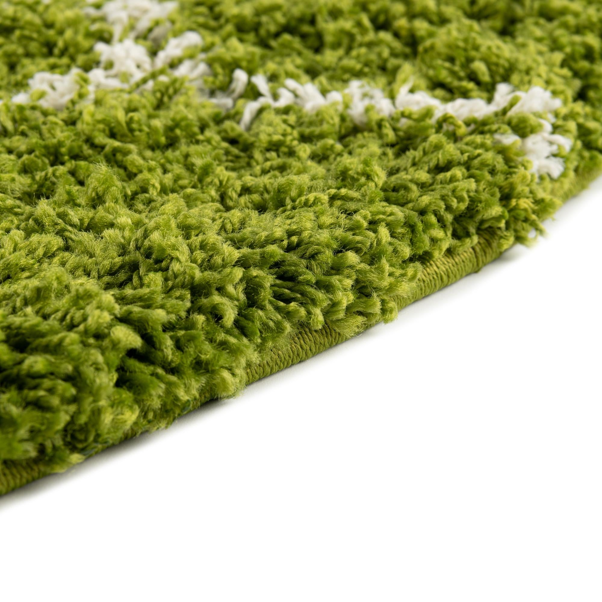 7' 10 x 10' Trellis Shag Oval Rug
