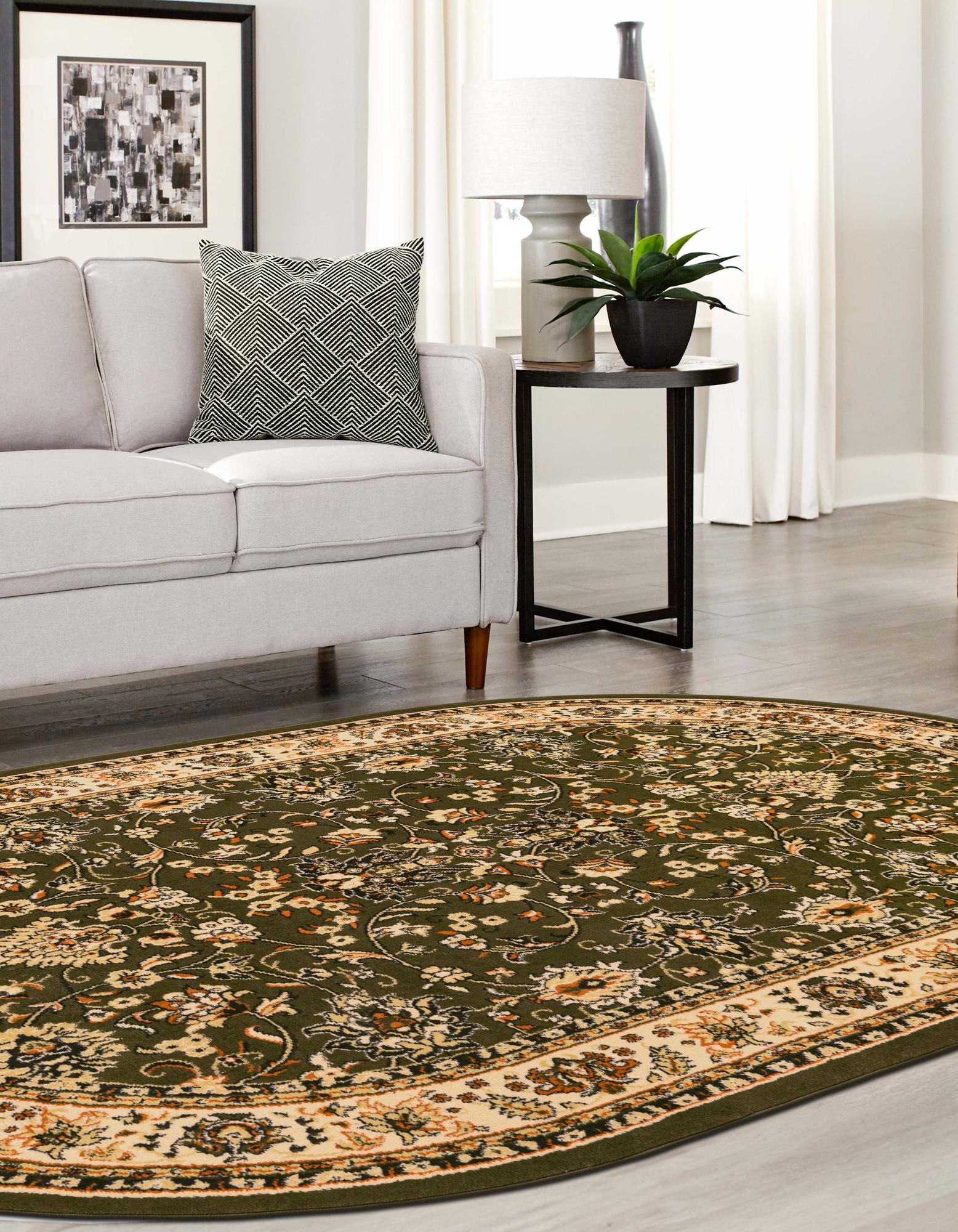 6' x 9' Yasmin Oval Rug