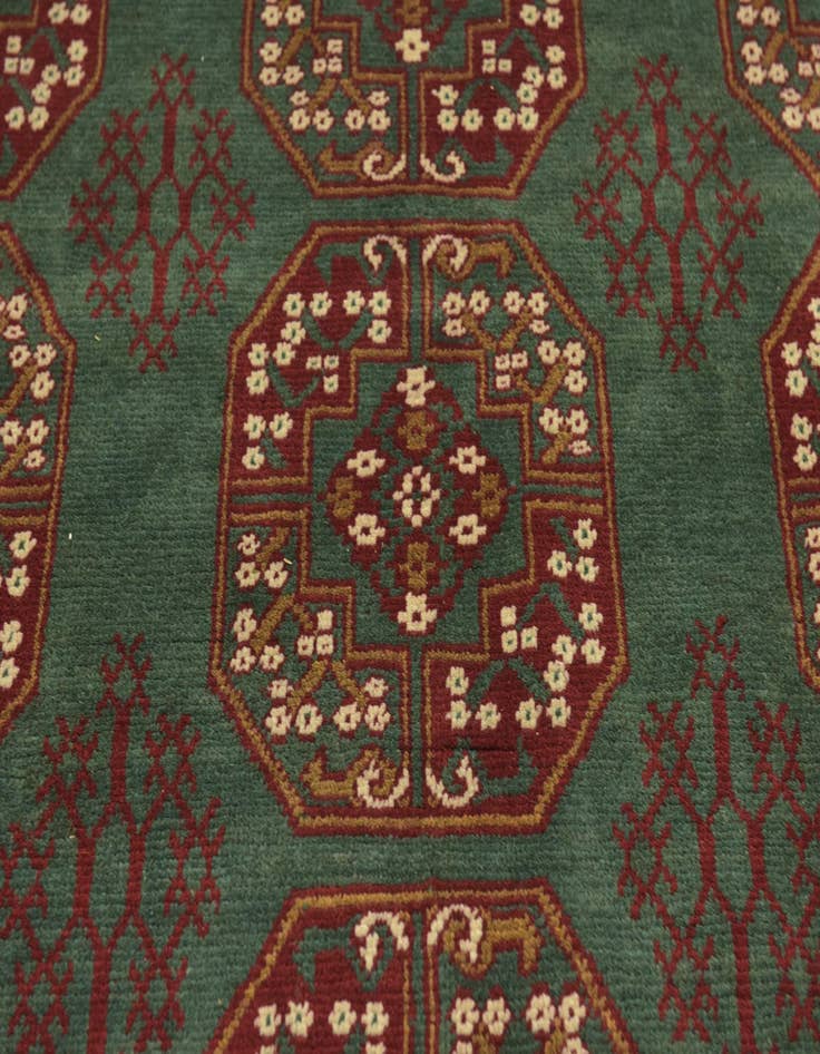 Detail image of 6' 10 x 9' 10 Hand Knotted Afghan Akhche Wool Rug
