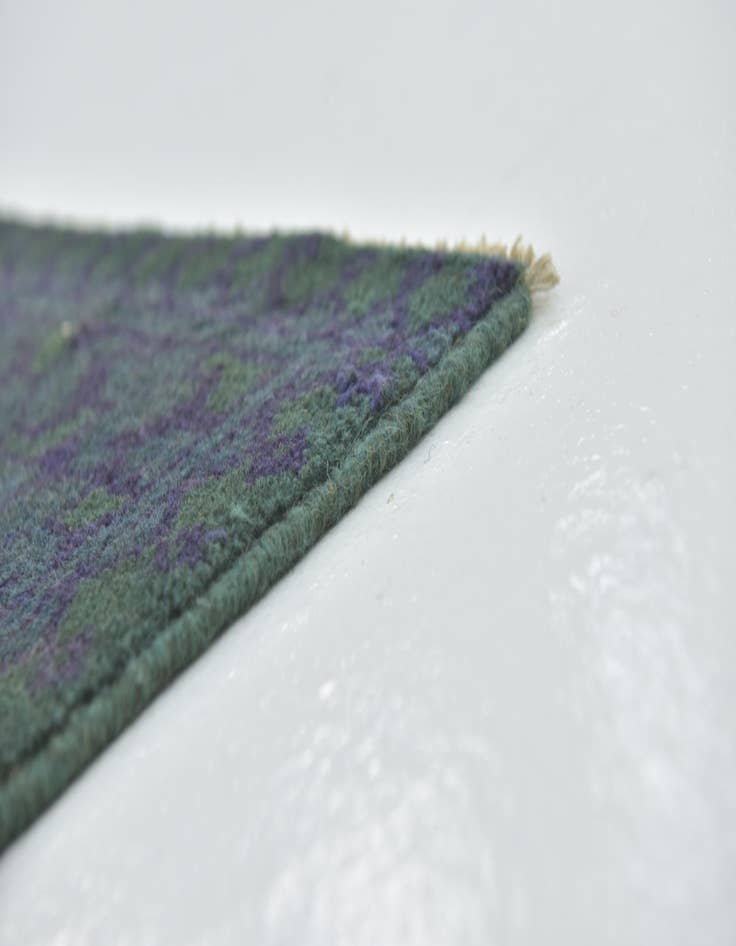 Detail image of 7' x 9' 10 Hand Knotted Afghan Akhche Wool Rug