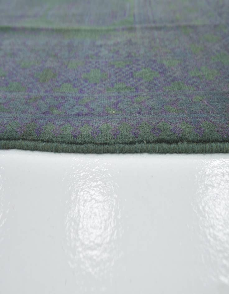 Detail image of 7' x 9' 10 Hand Knotted Afghan Akhche Wool Rug