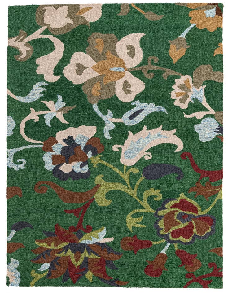 Detail image of 5' 1 x 8' Agra Rug