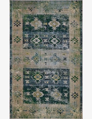 Green Washable Alta Rug