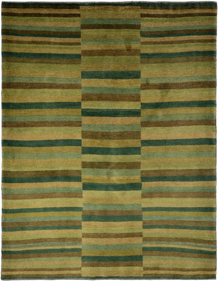 Detail image of 5' 1 x 6' 6 Amaleh Wool Rug