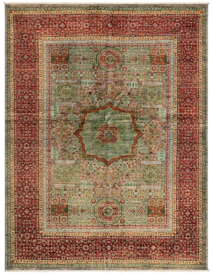 Detail image of 5' 2 x 6' 7 Amina Rug