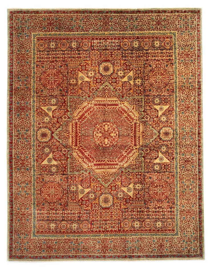 Detail image of 9' x 12' 3 Amina Wool Rug