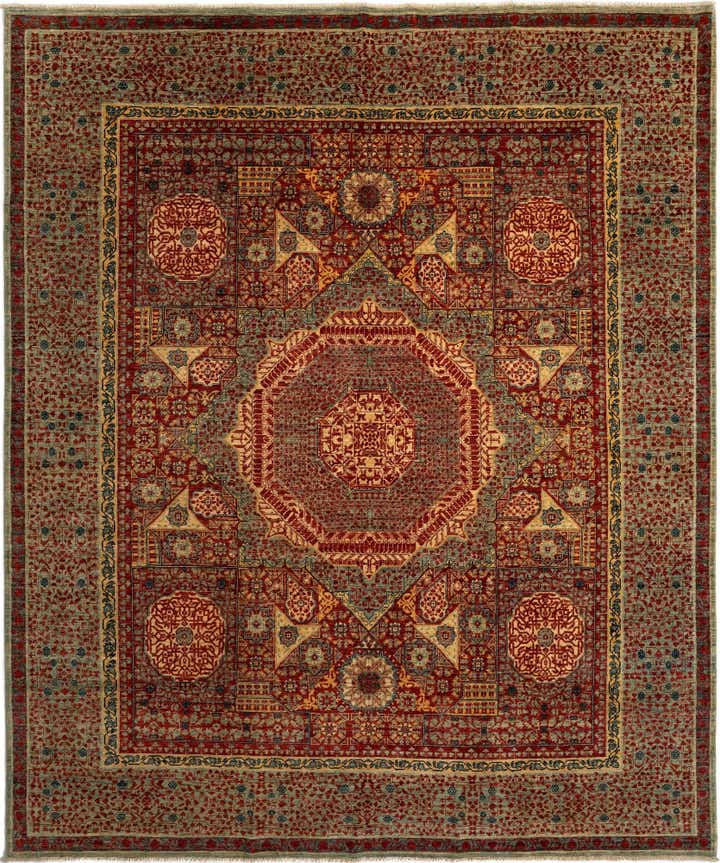 8' 1 x 9' 10 Amina Wool Rug