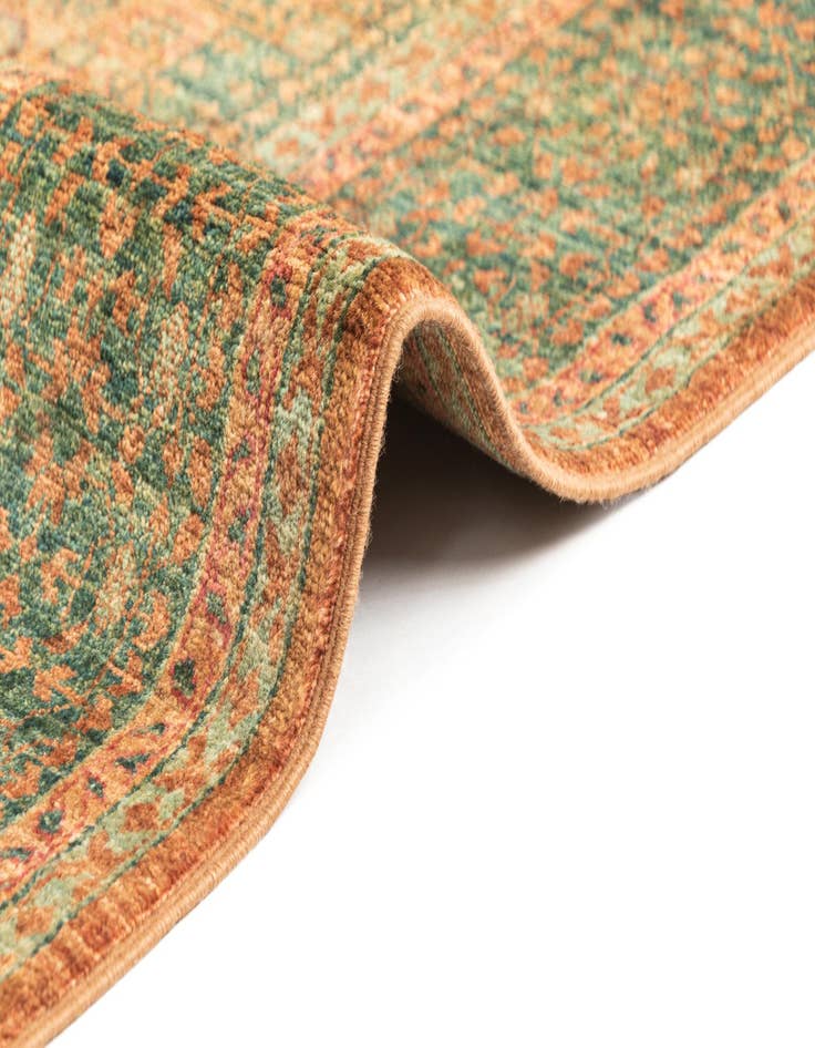 Detail image of 5' x 6' 8 Hand Knotted Amina Rug