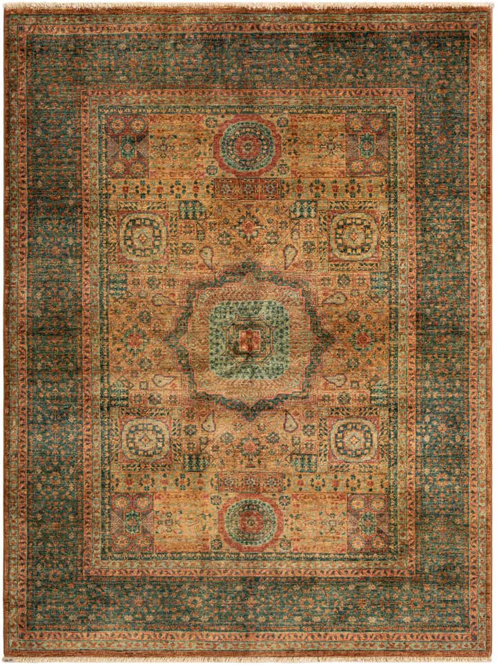 5' x 6' 8 Hand Knotted Amina Rug
