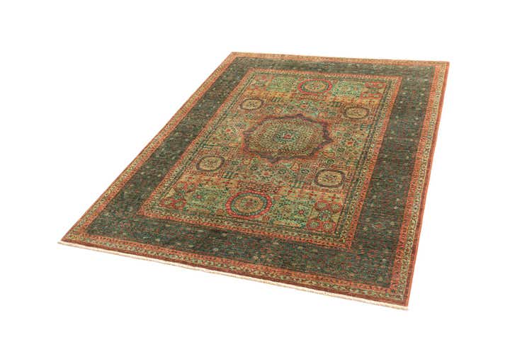 4' 11 x 6' 8 Hand Knotted Amina Rug