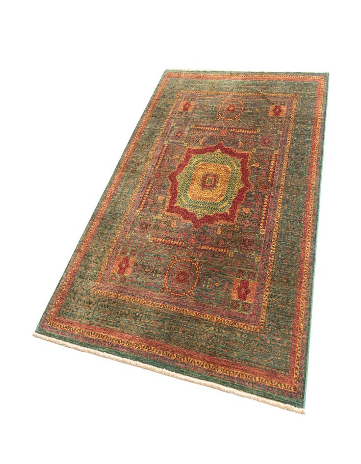 Detail image of 5' 10 x 7' 9 Hand Knotted Amina Rug