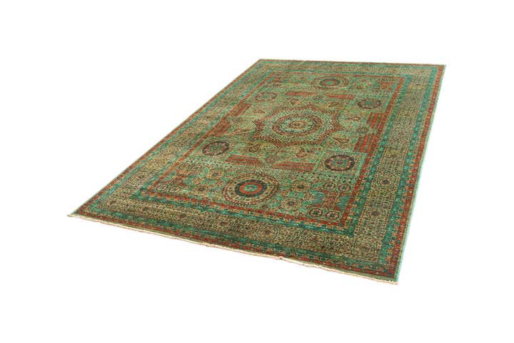 6' 9 x 9' 8 Hand Knotted Amina Rug