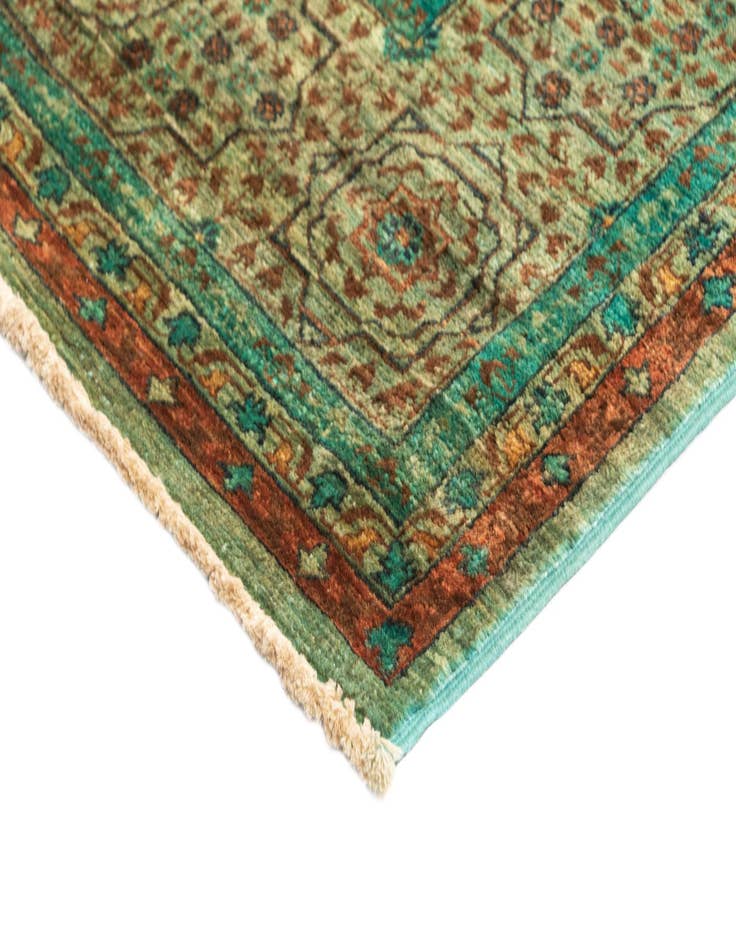 Detail image of 6' 9 x 9' 8 Hand Knotted Amina Rug