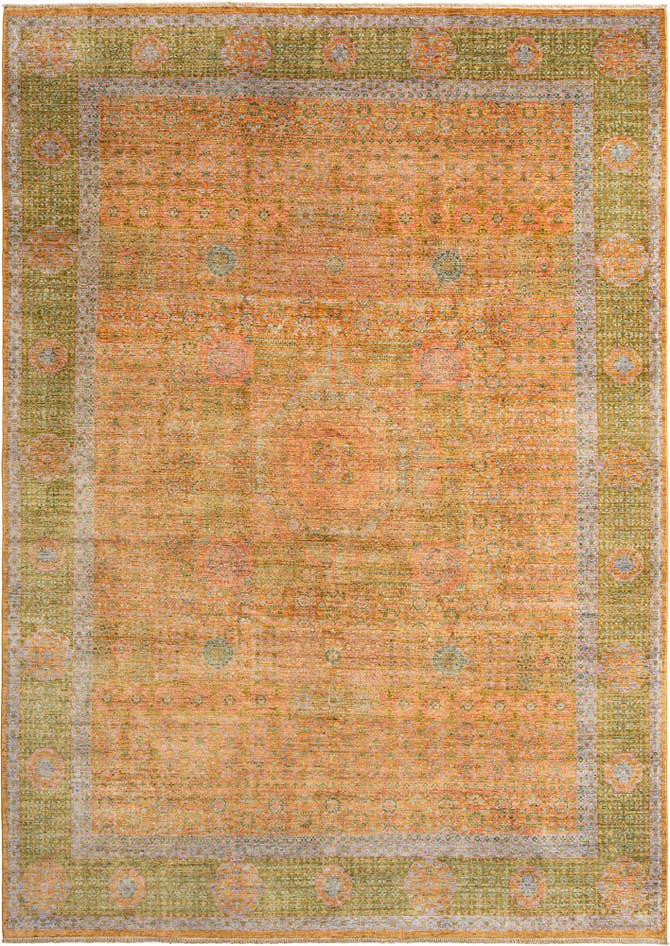 Detail image of 7' 11 x 11' 3 Hand Knotted Amina Rug