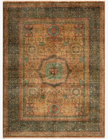 5' x 6' 8 Hand Knotted Amina Rug
