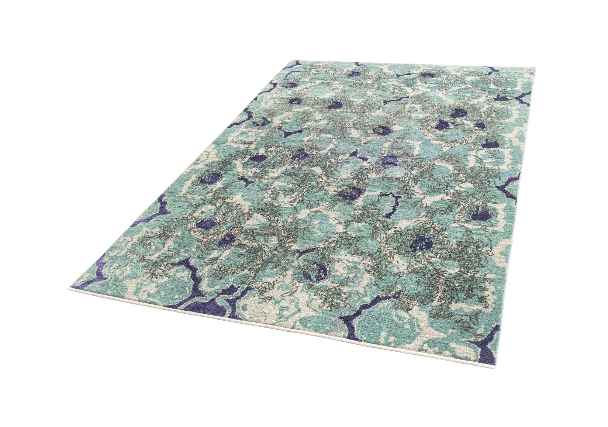 5' 1 x 7' 9 Hand Knotted Anar Rug