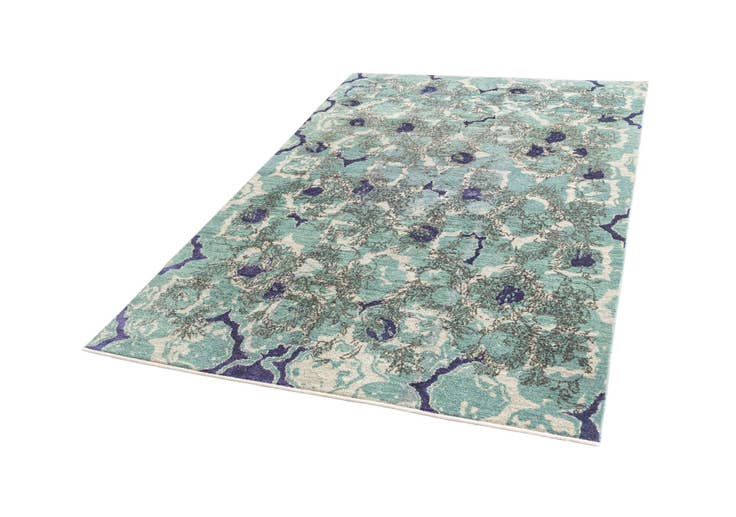 Detail image of 5' 1 x 7' 9 Hand Knotted Anar Rug