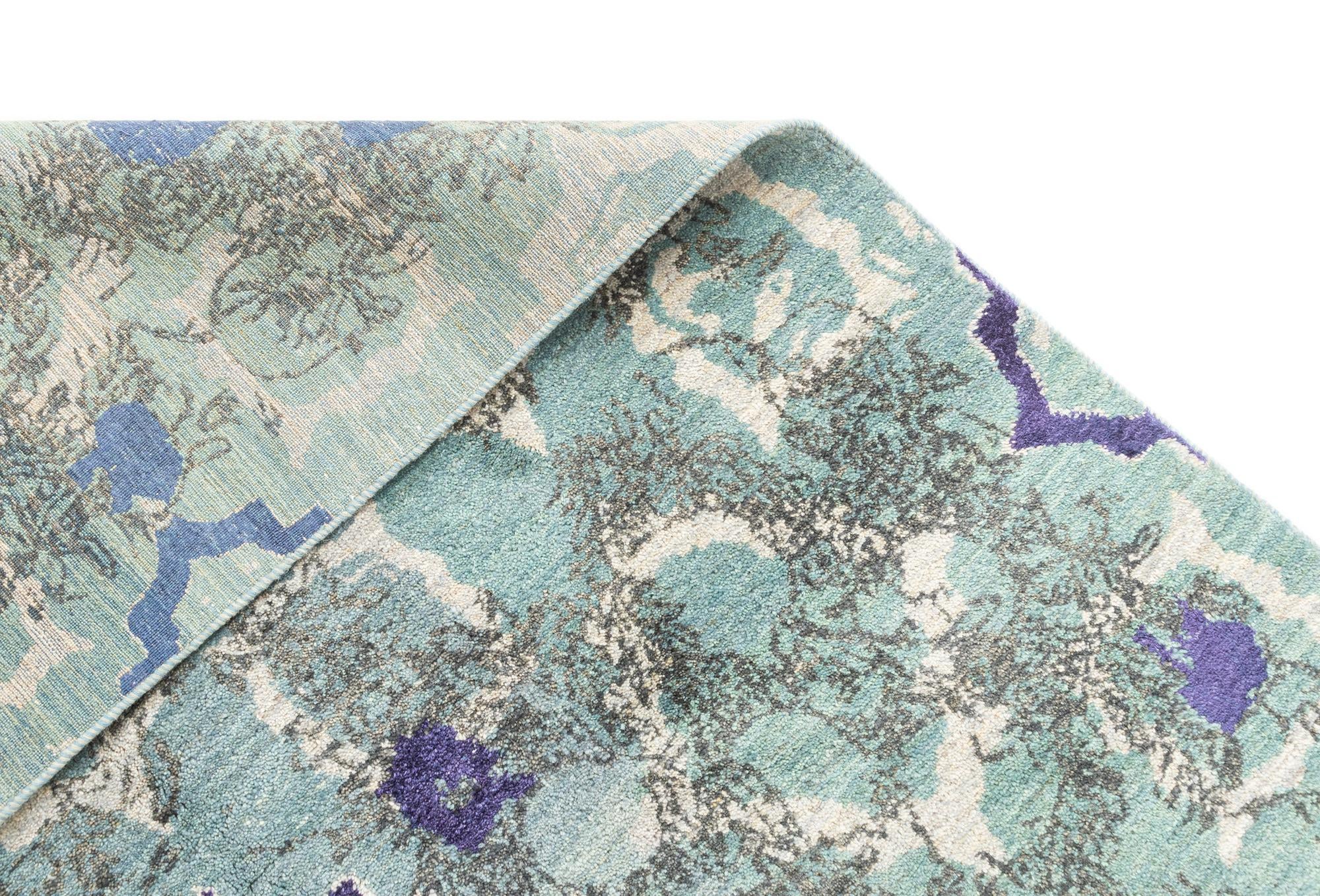 5' 1 x 7' 9 Hand Knotted Anar Rug