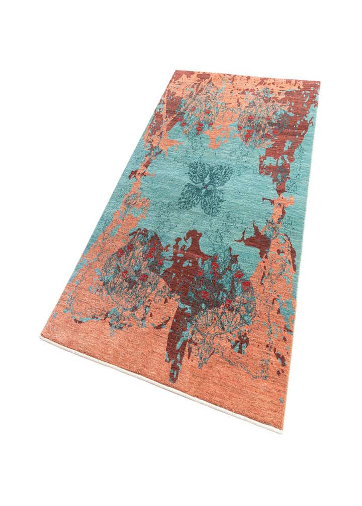 5' 5 x 8' 2 Hand Knotted Anar Rug
