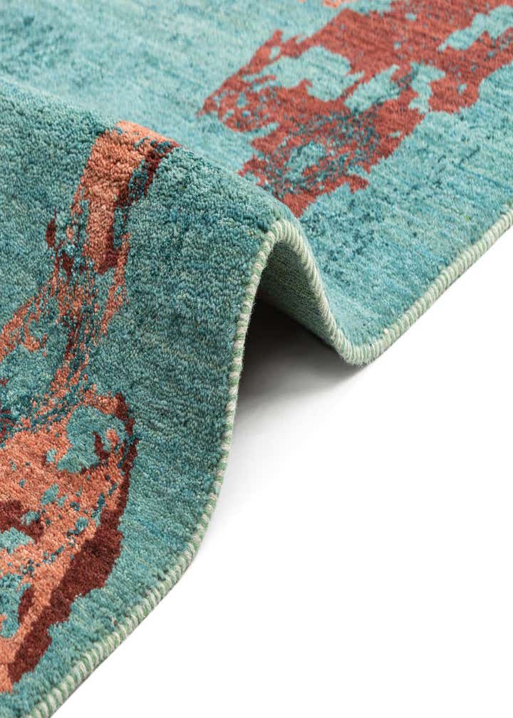 5' 5 x 8' 2 Hand Knotted Anar Rug