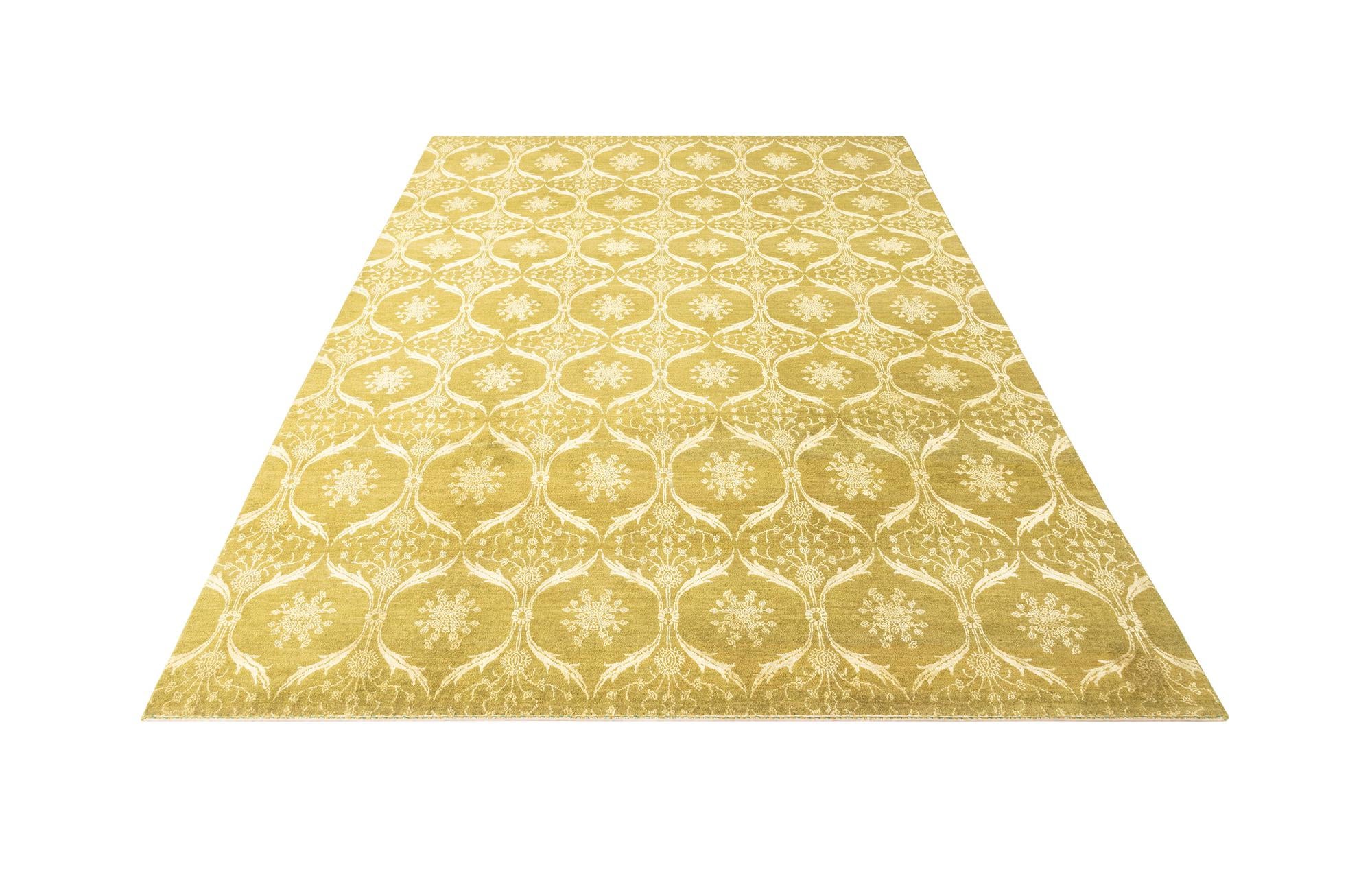 7' x 10' Hand Knotted Anar Rug