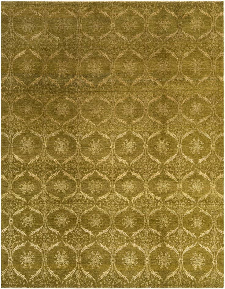 Detail image of 7' x 10' Hand Knotted Anar Rug